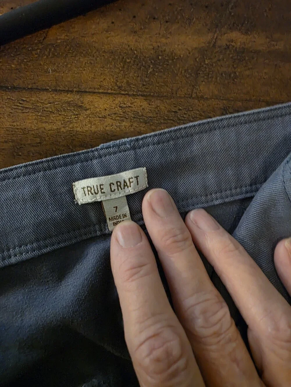 Blue Utility Style Pants